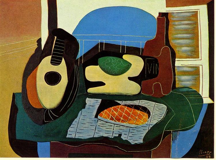 Pablo Picasso Still Life With Stone Nature Morte A La Galette